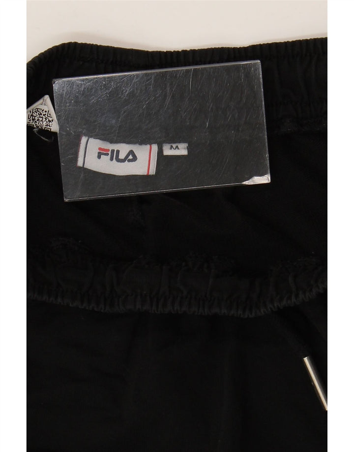 Pantaloni scurti sport Fila pentru femei, negru mediu