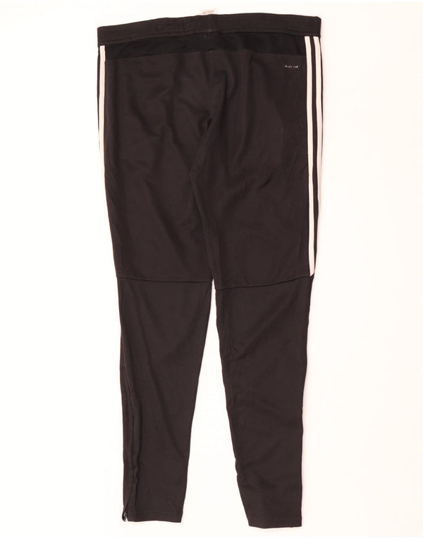 Pantaloni de trening Adidas Climacool pentru femei UK 12/14 Poliester mediu negru