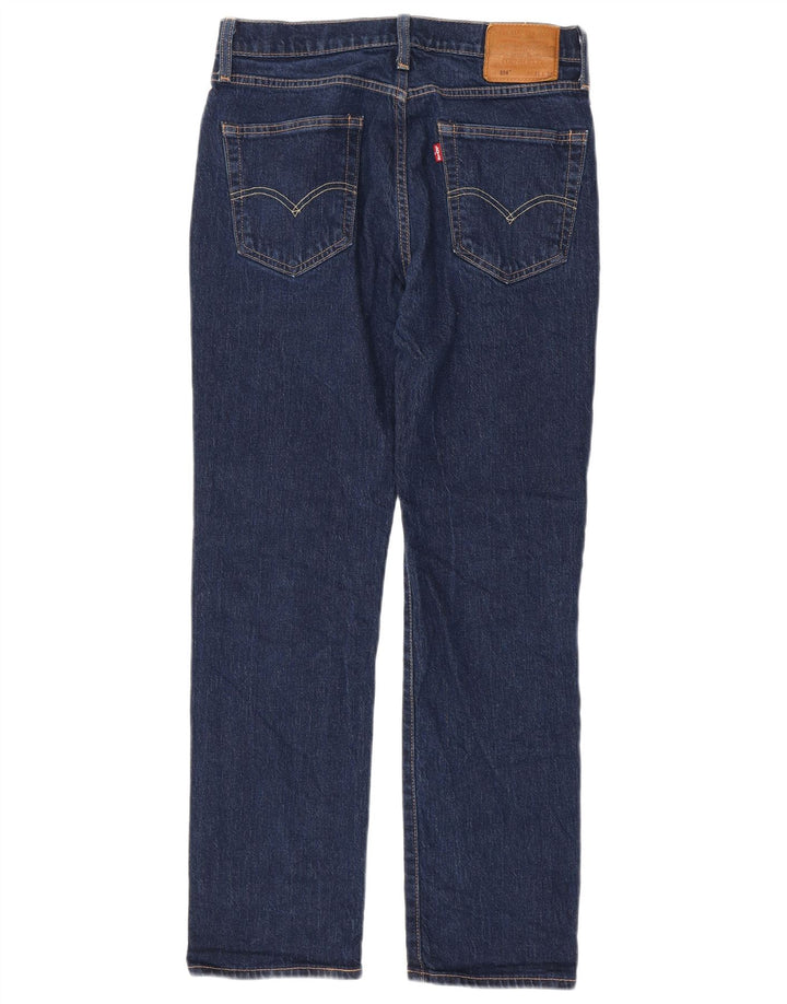 Blugi drepti pentru bărbați Levi's 514 W31 L32 bumbac bleumarin