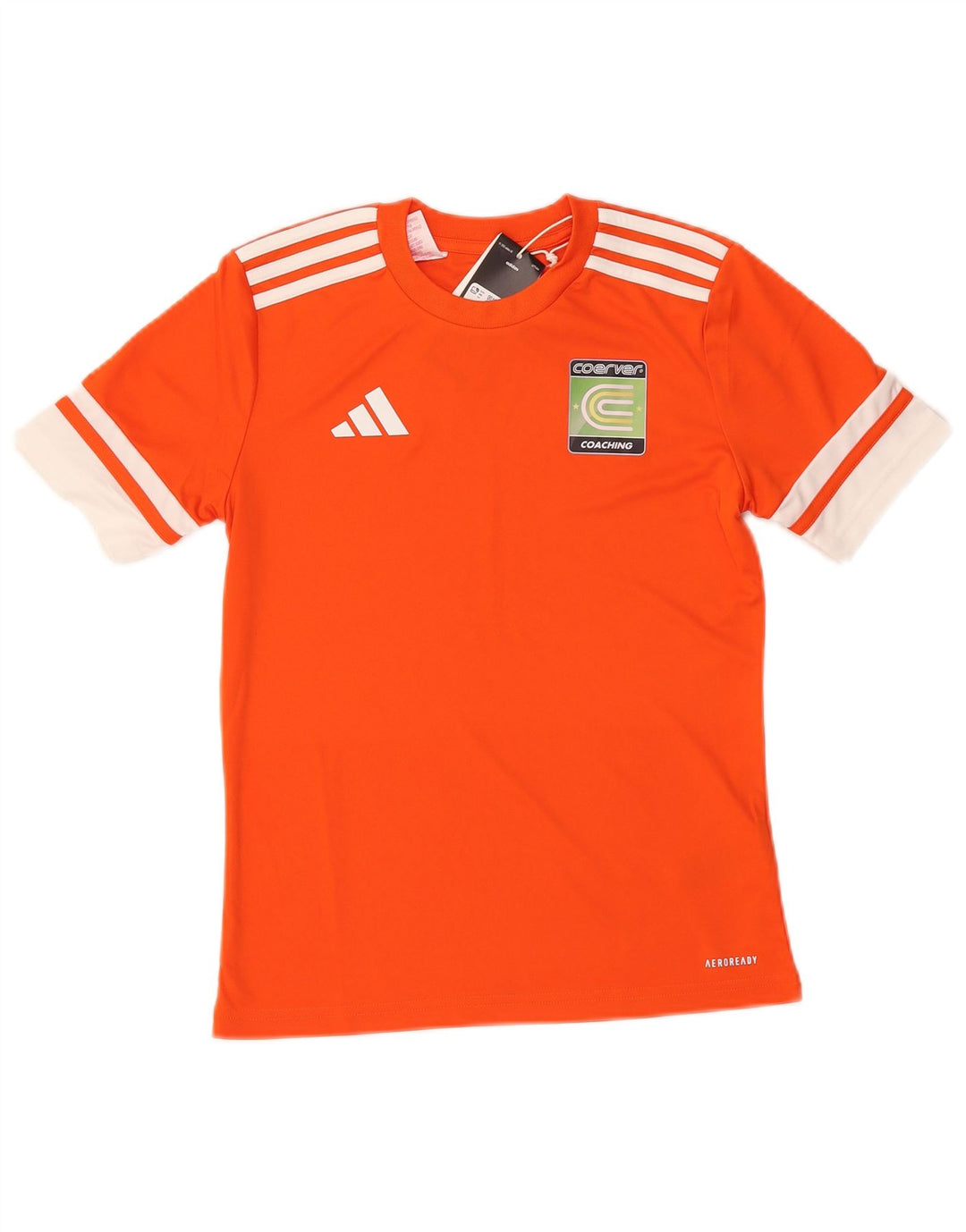 Tricou grafic ADIDAS Aeroready pentru băieți Top 11-12 ani portocaliu Colorblock