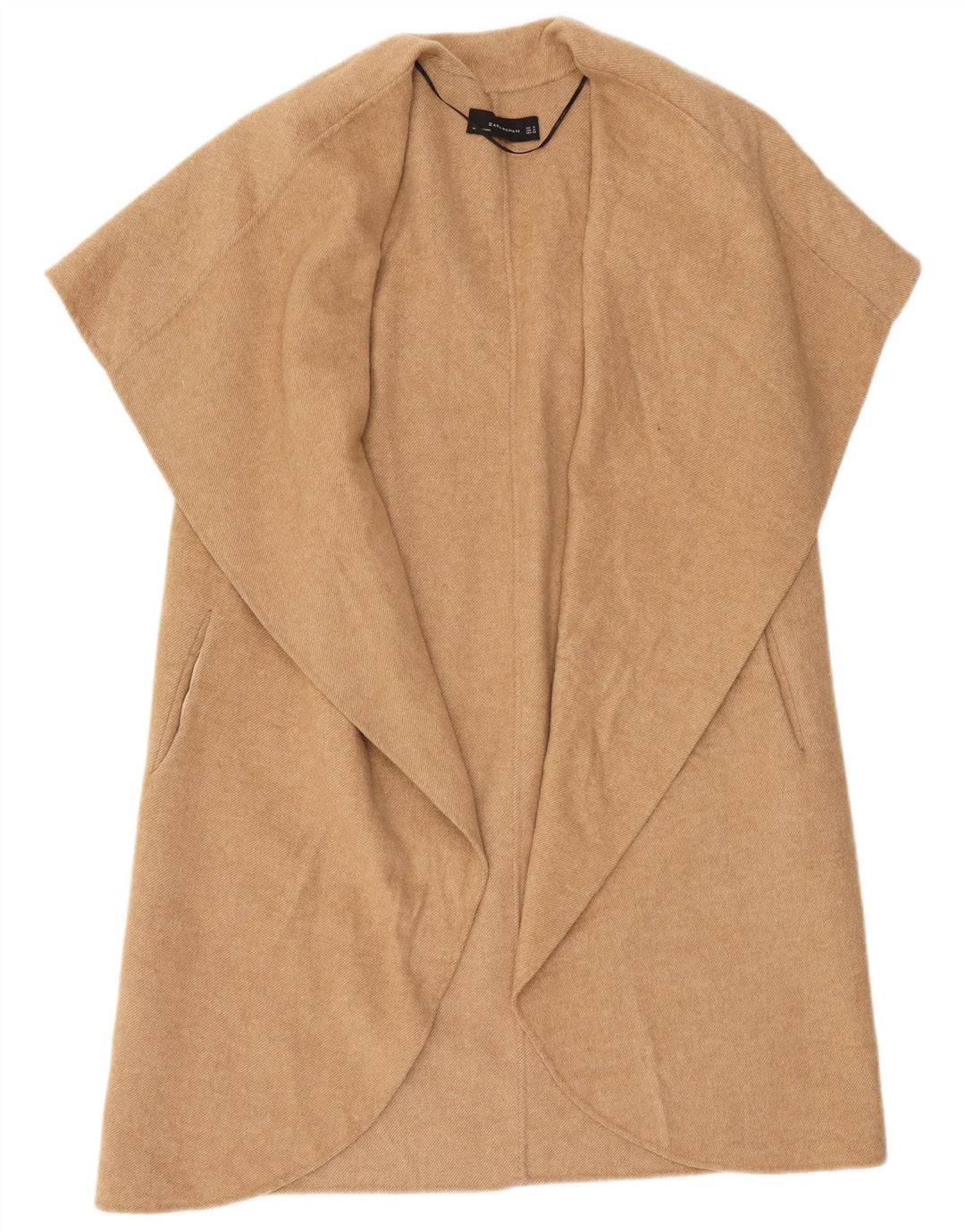 Pulover cardigan supradimensionat pentru femei Zara UK 14 Bej mediu