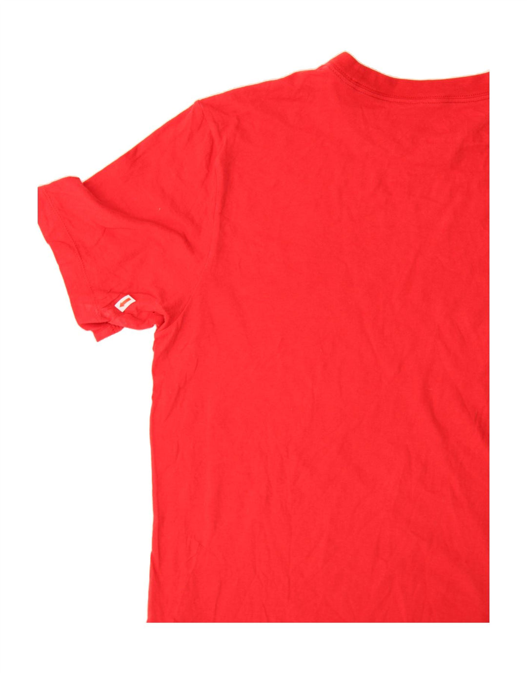 NIKE Mens Graphic T-Shirt Top Medium Red Cotton Vintage Nike and Second-Hand Nike from Messina Hembry 
