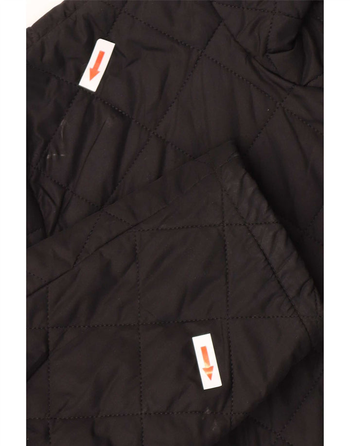Jachetă matlasată pentru bărbați Barbour UK 38 Poliester mediu negru