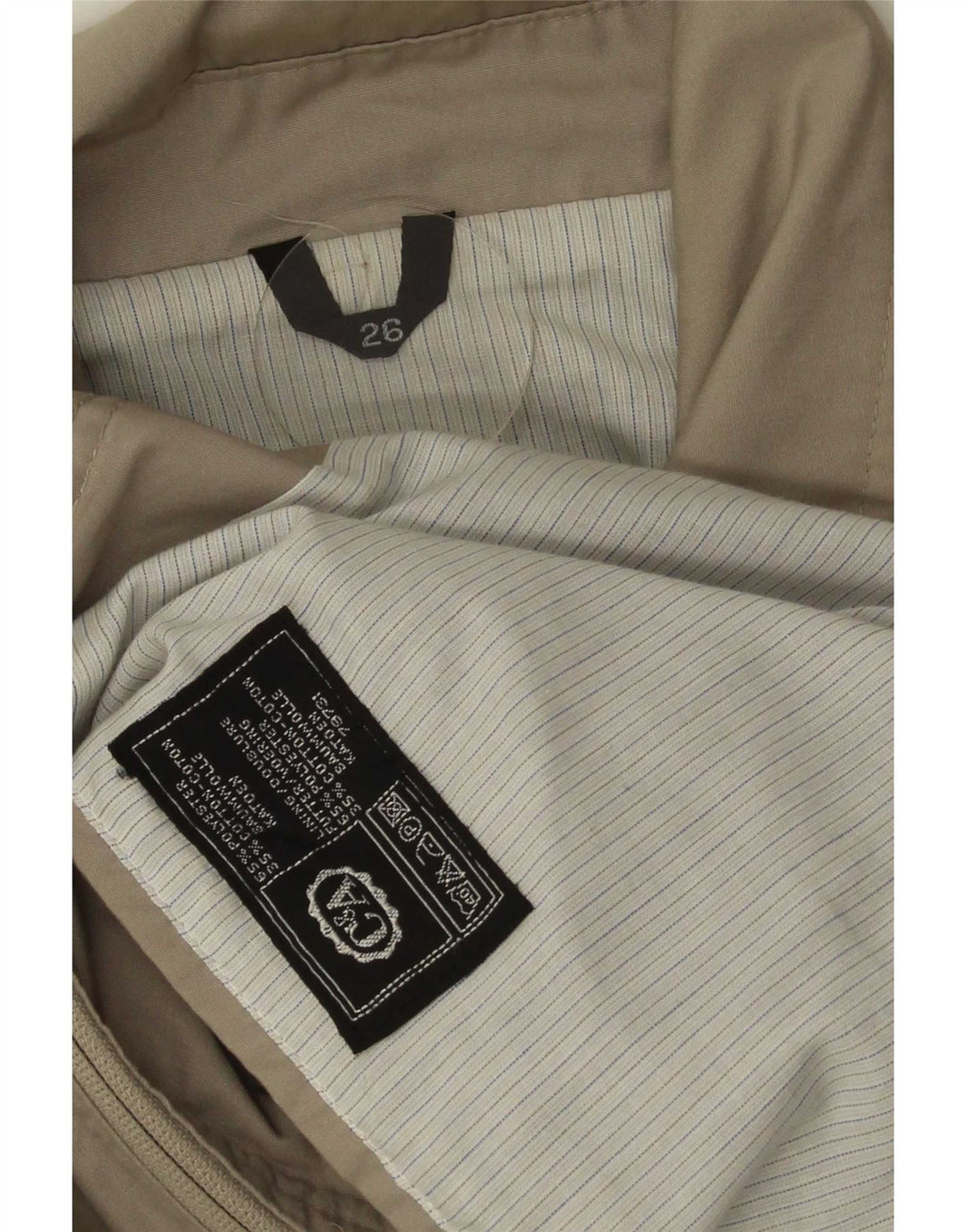 C & A Bomber Jacket pentru bărbați UK 40 mare, gri, poliester