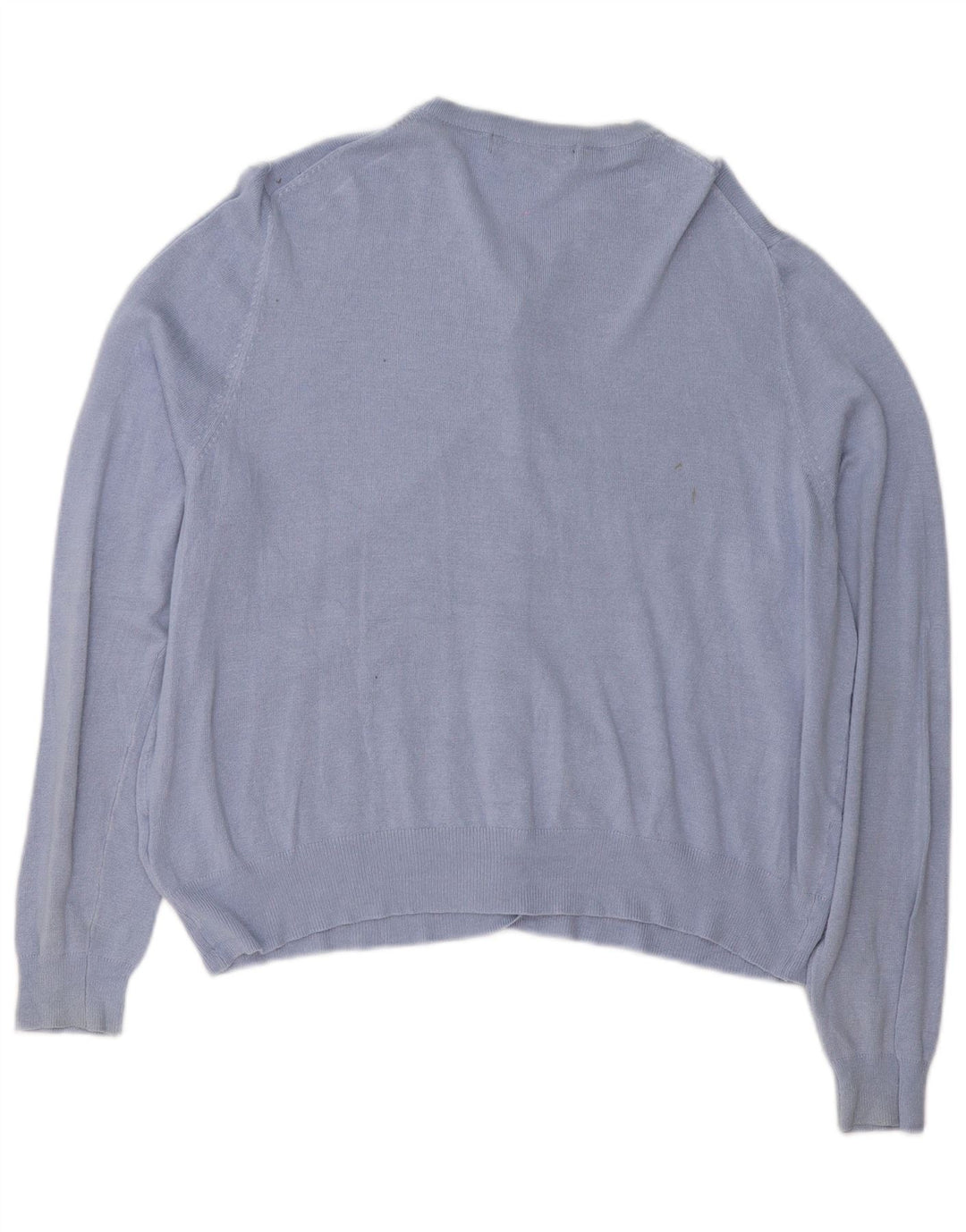MARKS & SPENCER Pulover cardigan supradimensionat pentru femei UK 18 XL Blue Viscose