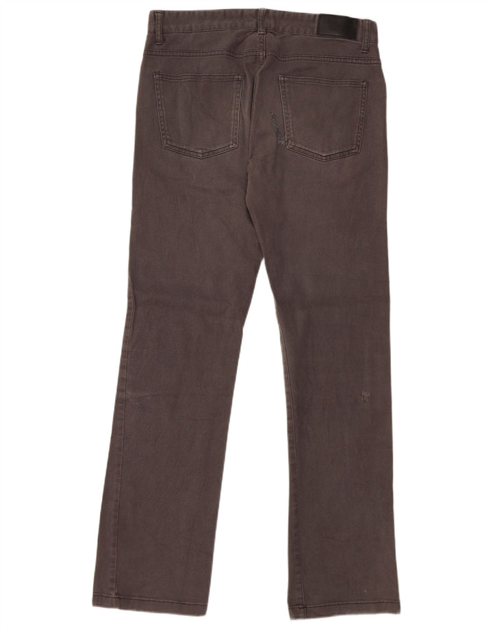 Pantaloni casual drepti pentru bărbați ZARA EU 40 Medium W31 L31 Gri