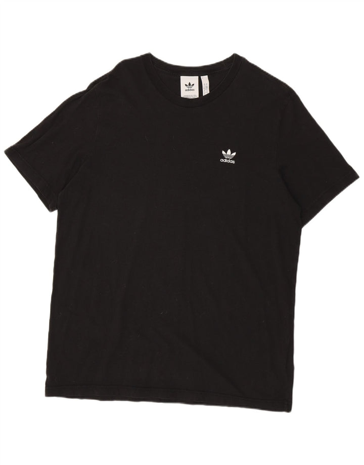 Tricou pentru bărbați ADIDAS Top mare din bumbac negru