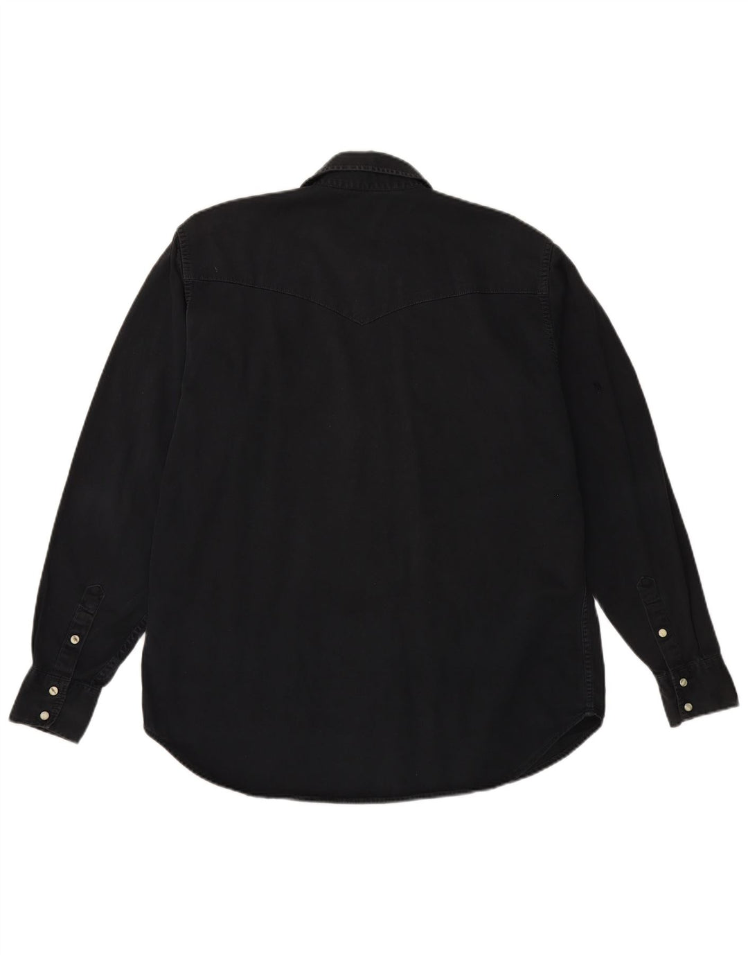 Cămașă din blugi pentru bărbați LEE, bumbac negru mare