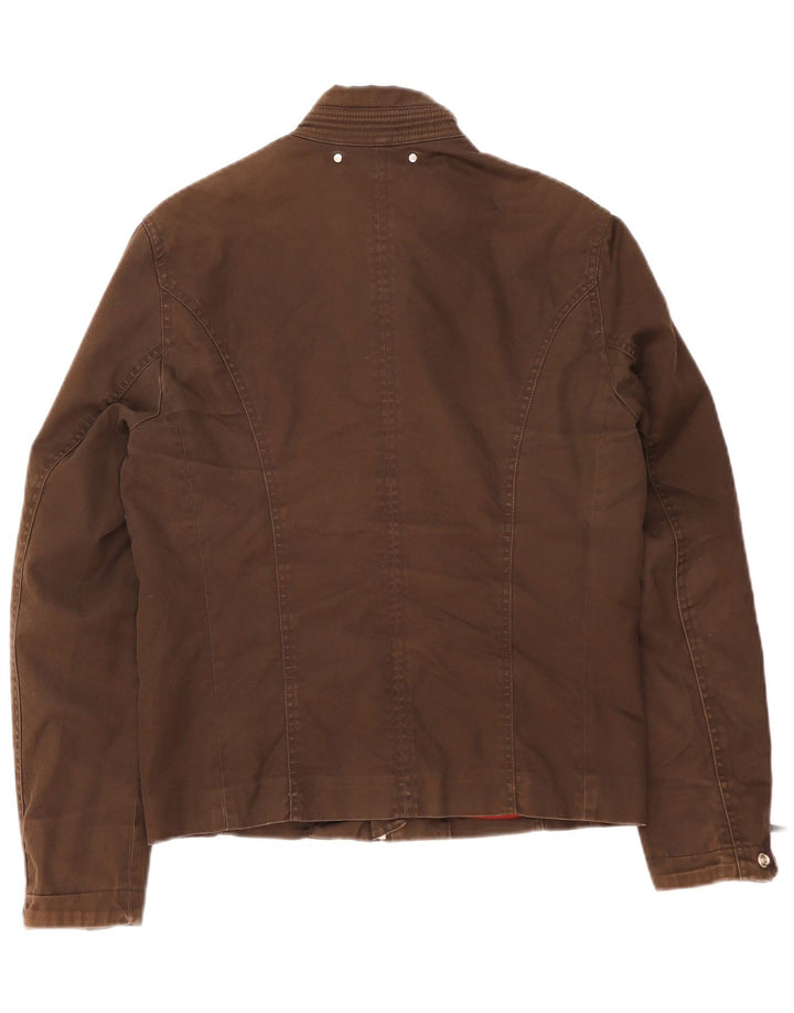 Bomber pentru bărbați Zara UK 36 mic, maro, bumbac