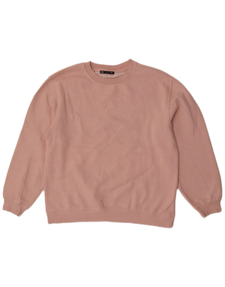 Pulover pentru femei Zara UK 16, mare, roz