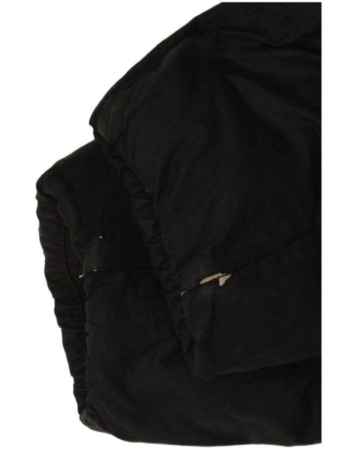 Jachetă căptușită cu glugă Nike pentru băieți 10-11 ani Poliester negru mediu
