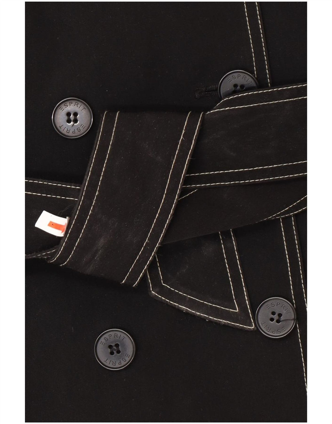 Palton Sherpa pentru femei Esprit UK 18 XL Poliester negru