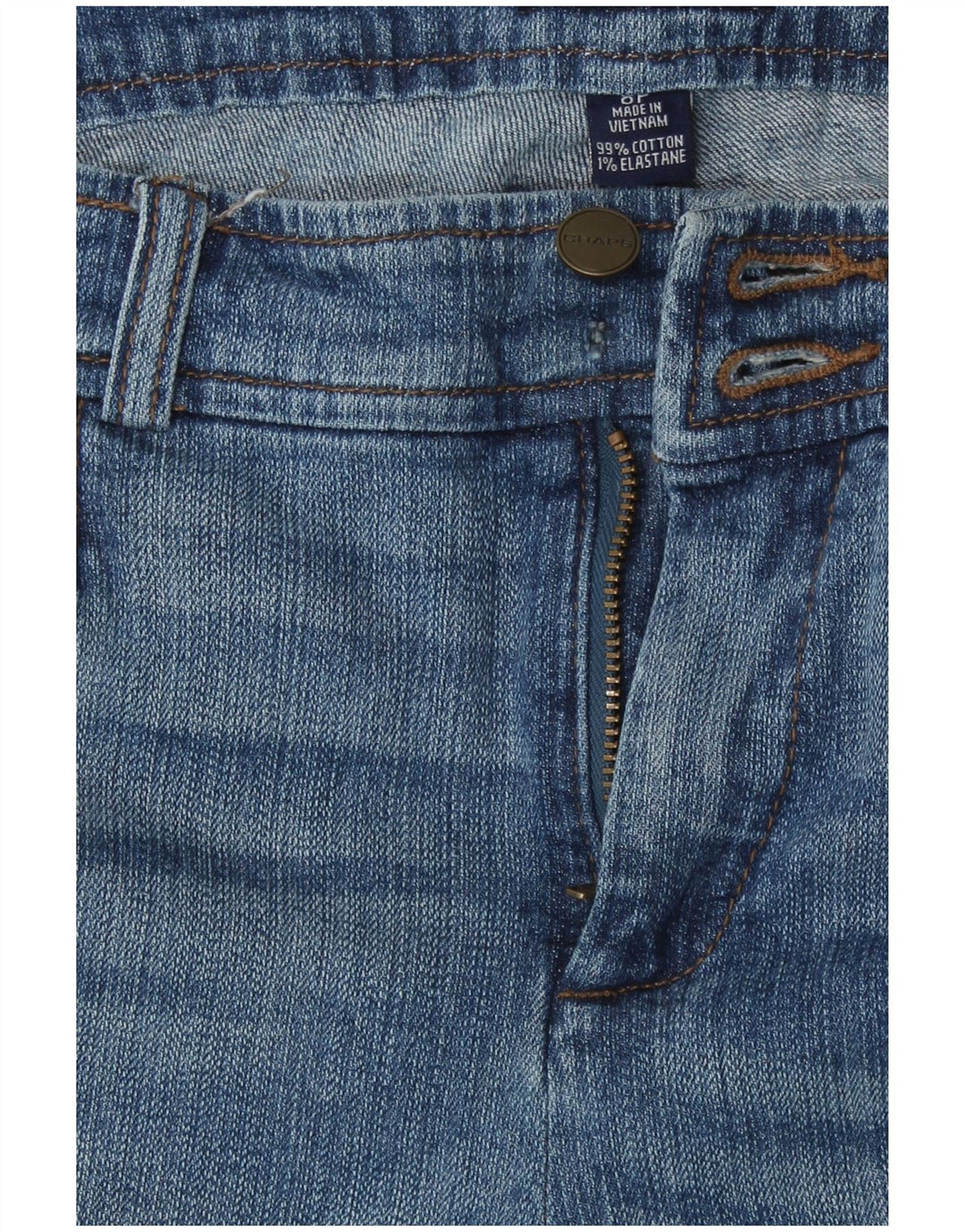 Jeans Chaps pentru femei Petite Capri US 8 Medium W30 L21 Bumbac albastru