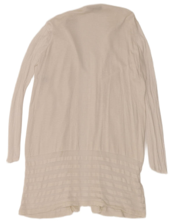 Pulover cardigan deschis pentru femei Marks & Spencer UK 16 Large White