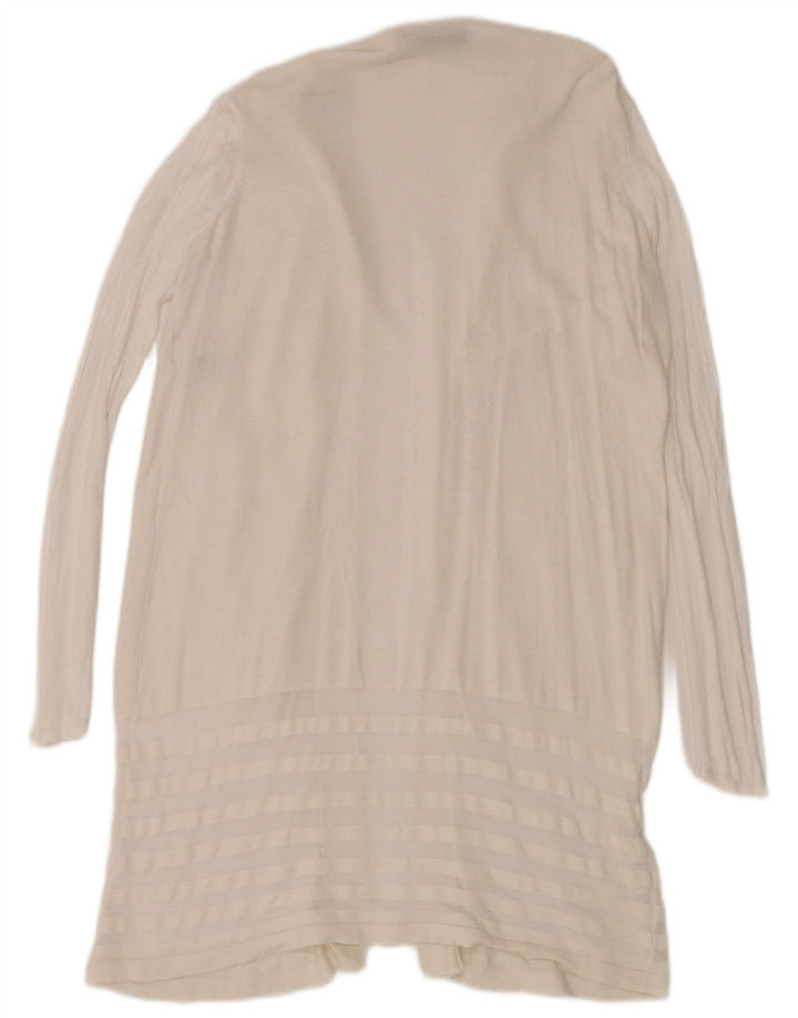 Pulover cardigan deschis pentru femei Marks & Spencer UK 16 Large White