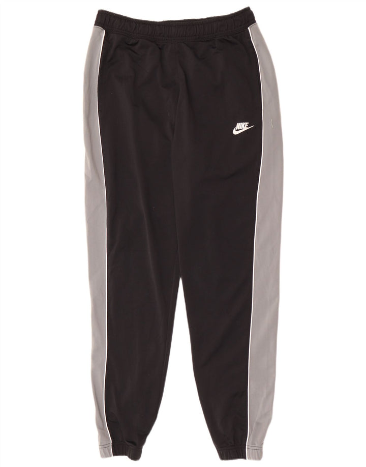 Pantaloni de trening Nike pentru bărbați Joggeri mari, negru, poliester color bloc