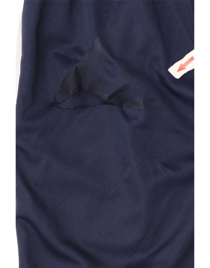 Pantaloni scurți sport grafic pentru bărbați Errea, albastru bleumarin mediu