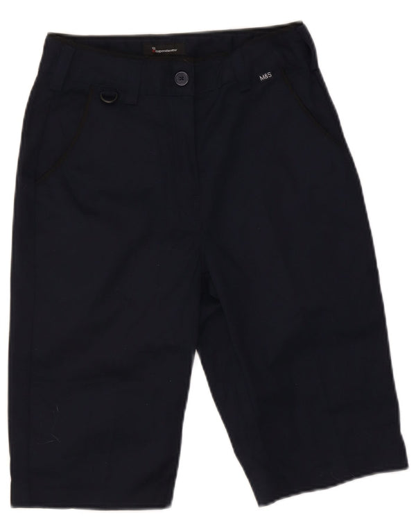 Bermude pentru femei Marks & Spencer UK 6 XS W26 Poliester bleumarin