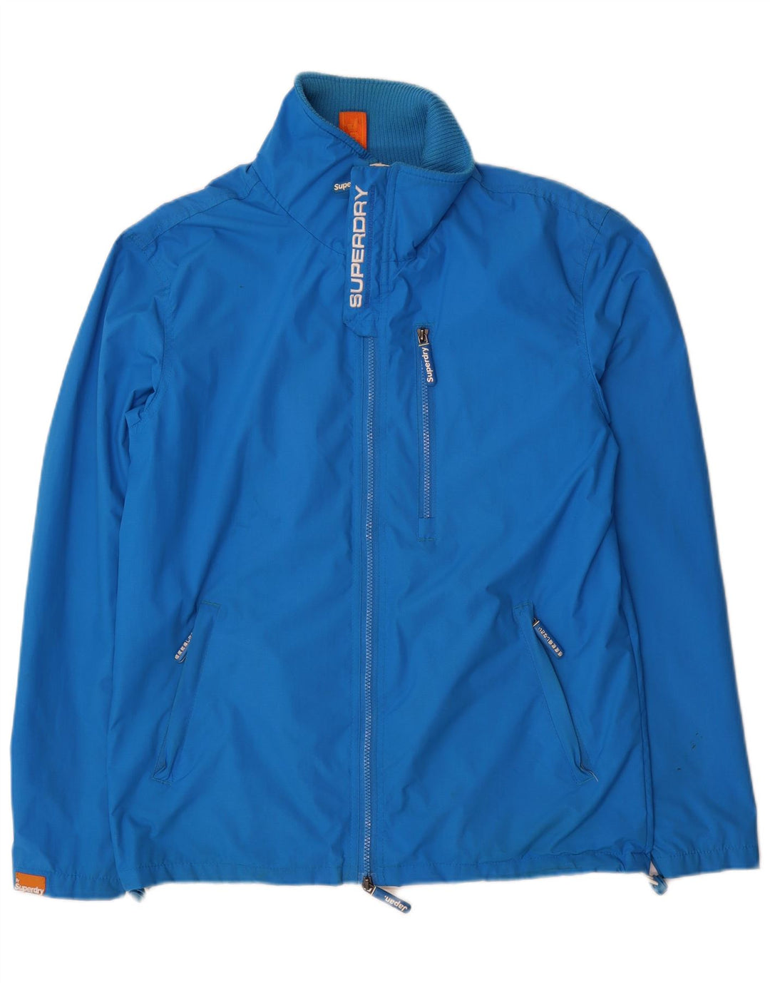Jachetă Windbreaker pentru bărbați Superdry, UK 38, nailon albastru mediu