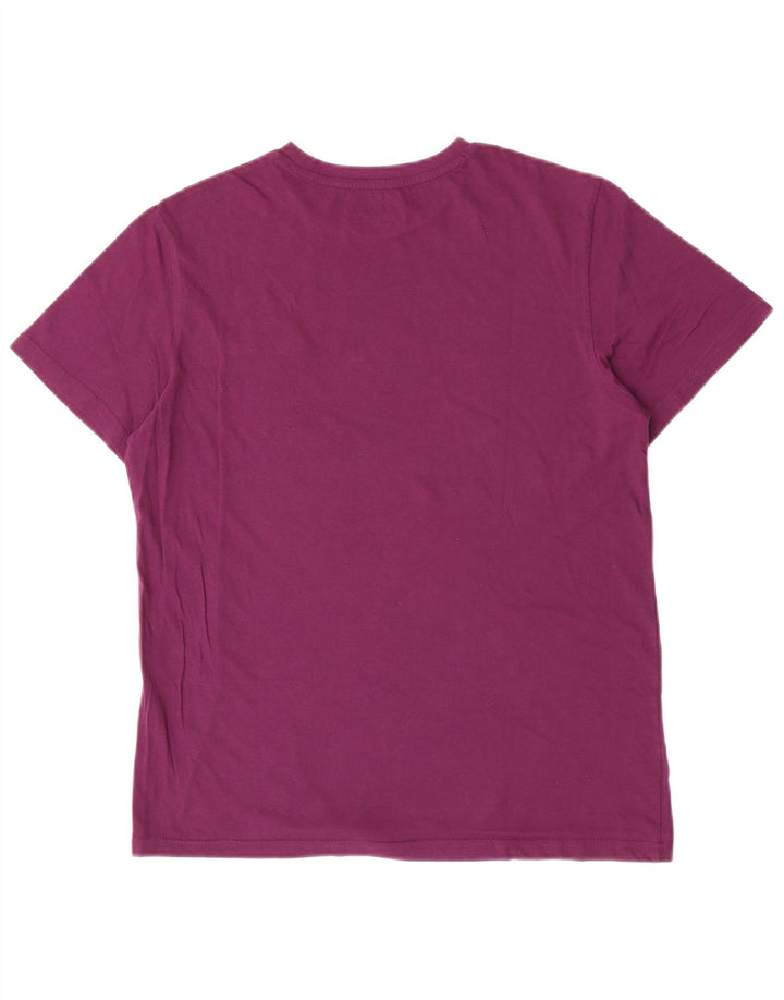 Tricou Bărbați Lotto Top Small Maroon