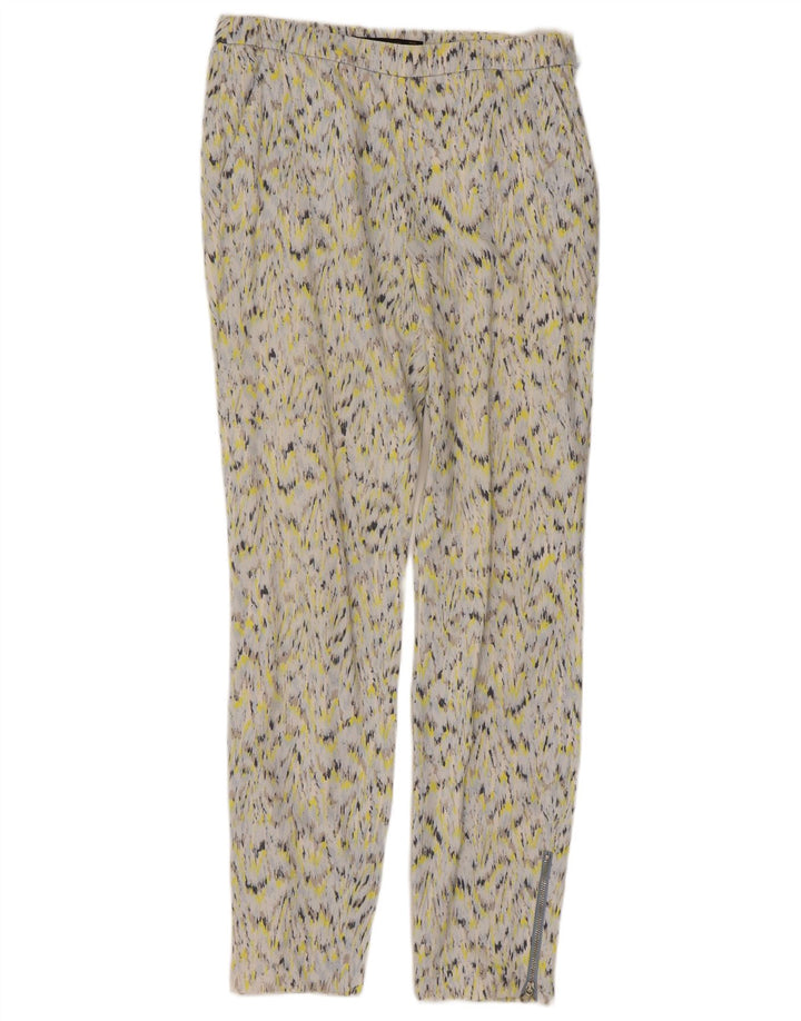 Pantaloni chino pentru femei cu model abstract ZARA Mici L26 L26 Multicolori