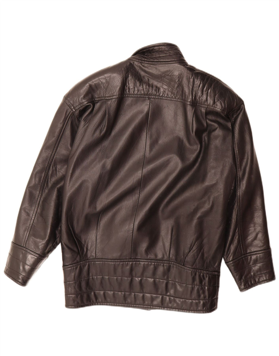 Jachetă de piele supradimensionată pentru femei Danier UK 6 XS Negru