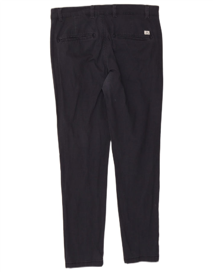 Pantaloni chino slim pentru bărbați JACK & JONES L32 L28 bumbac bleumarin