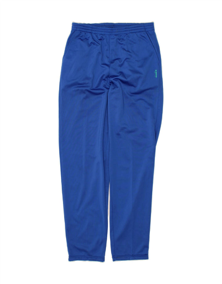 DIADORA Womens Tracksuit Trousers UK 16 Large Blue Polyester Vintage Diadora and Second-Hand Diadora from Messina Hembry 