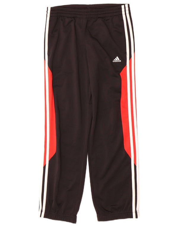 Pantaloni de trening ADIDAS pentru băieți Pantaloni de jogging 11-12 ani, negru, color block