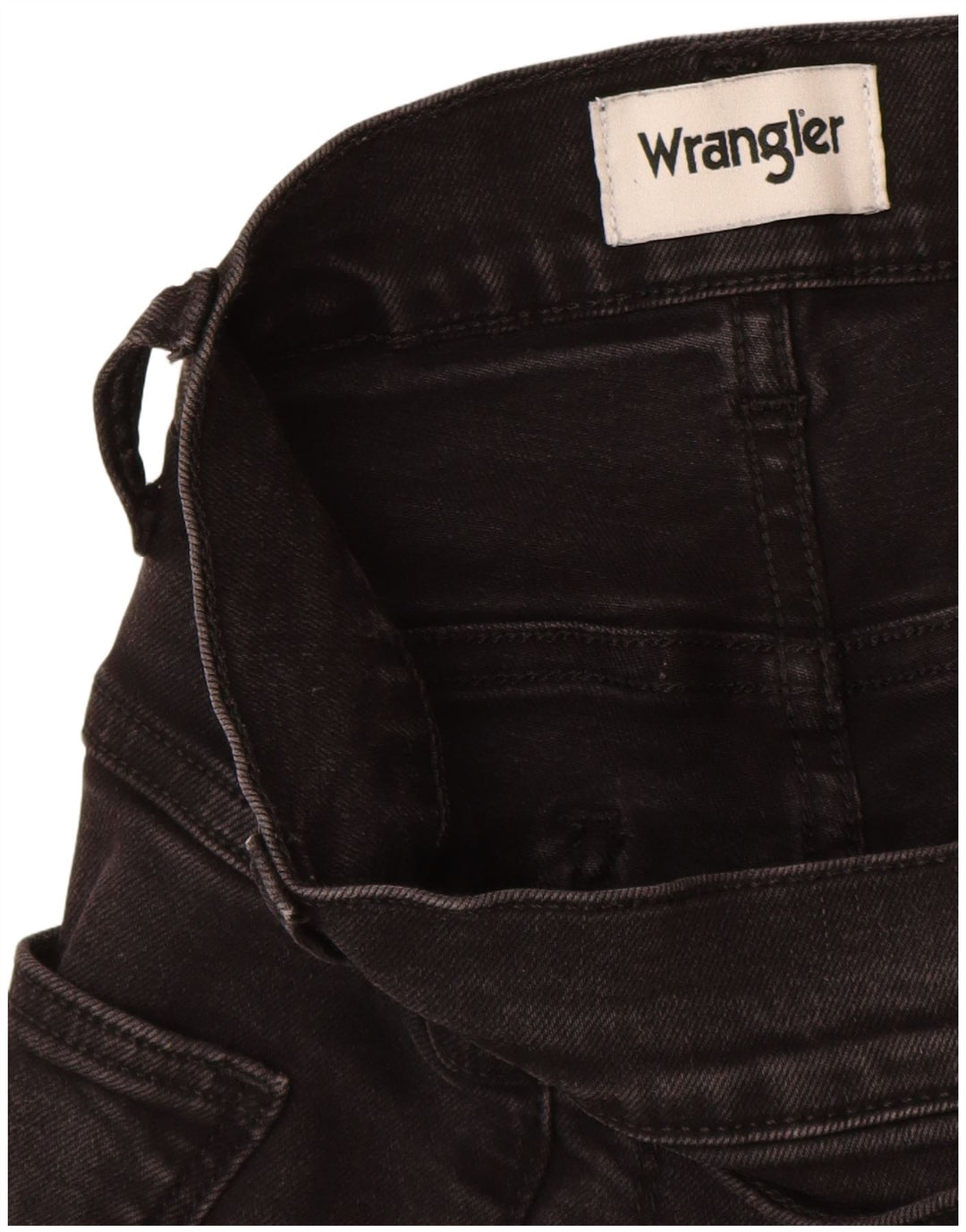 WRANGLER Blugi Larston Slim pentru bărbați W34 L28, bumbac negru