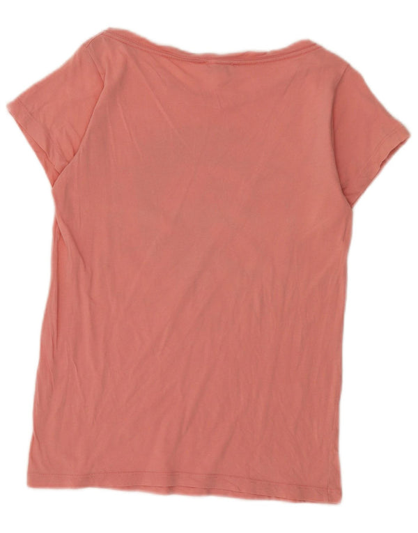 Tricou grafic pentru femei Diesel Top UK 10 Small Pink