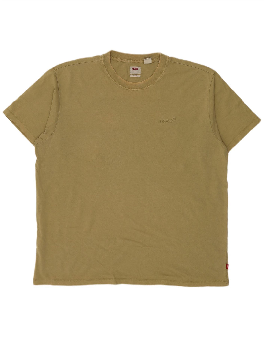 Tricou pentru bărbați Levi's Relaxed Fit Top mare kaki