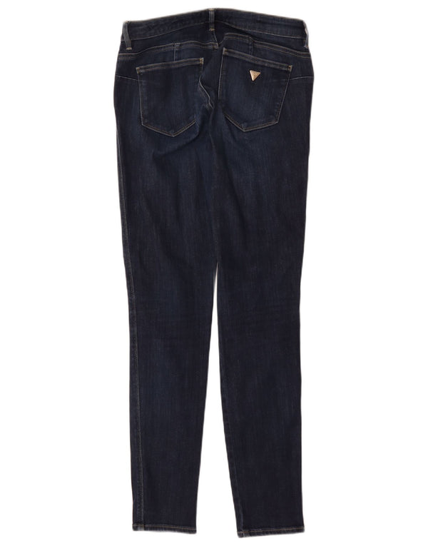 Blugi Guess Curve X skinny pentru femei W28 L30 bumbac bleumarin