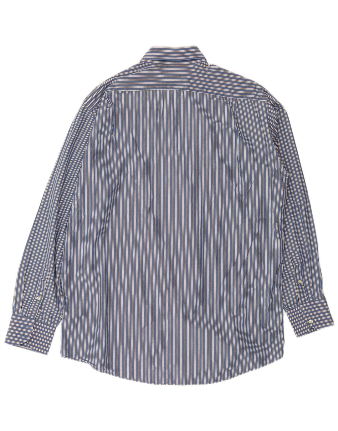 Cămașă pentru bărbați LACOSTE Mărimea 42 Bumbac cu dungi albastre mari