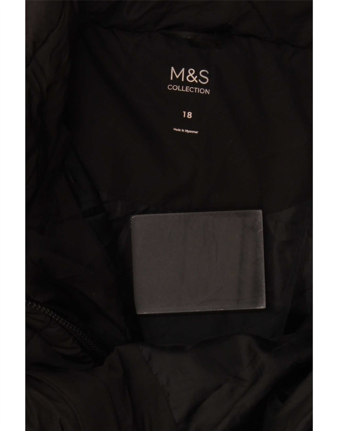 Jachetă căptușită pentru femei Marks & Spencer UK 18 XL Poliester negru