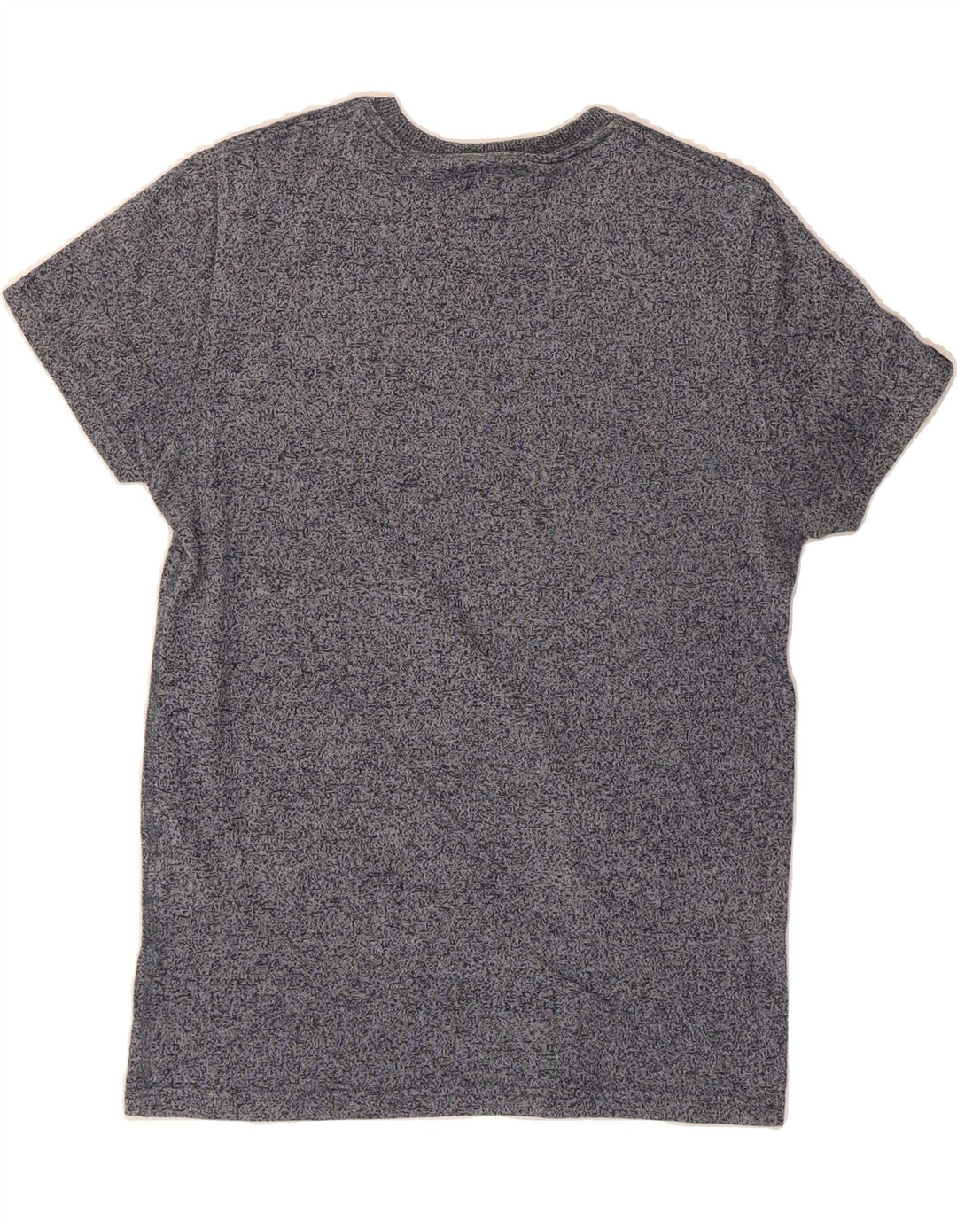 SUPERDRY Mens Graphic T-Shirt Top Medium Grey Flecked Cotton Vintage Superdry and Second-Hand Superdry from Messina Hembry 