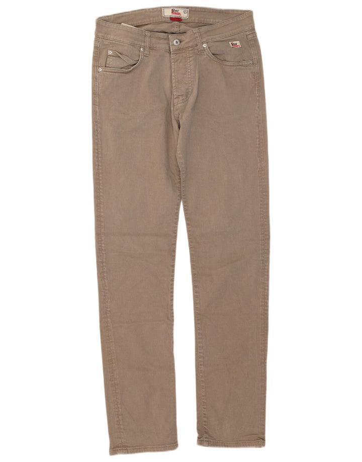 Blugi slim pentru femei Roy Rogers W34 L33 bumbac bej