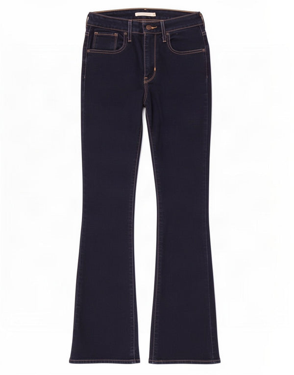 Blugi Levi's 725, cu talie înaltă, pentru femei, W26 L31, bumbac bleumarin