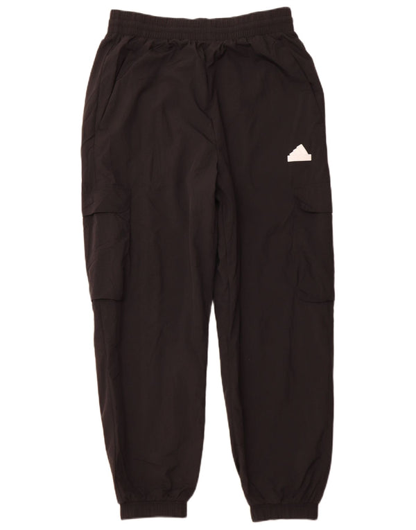 Pantaloni de trening cargo pentru femei ADIDAS Pantaloni de jogging UK 14 Medium Black