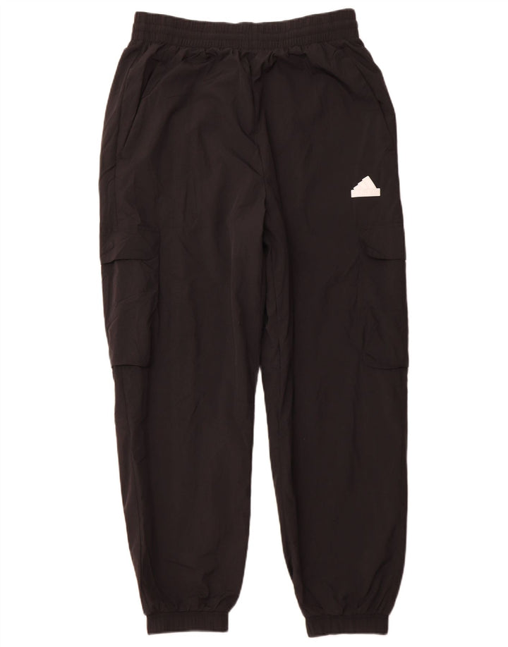 Pantaloni de trening cargo pentru femei ADIDAS Pantaloni de jogging UK 14 Medium Black