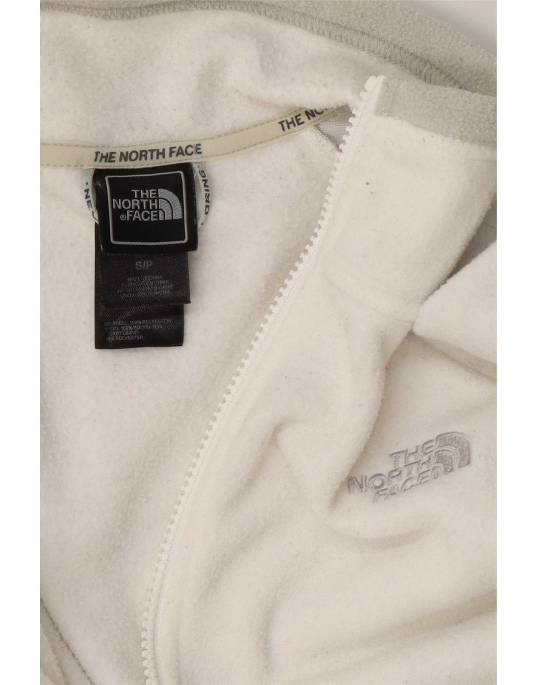 Jachetă polară pentru femei The North Face UK 10 Small White Colorblock Poliester