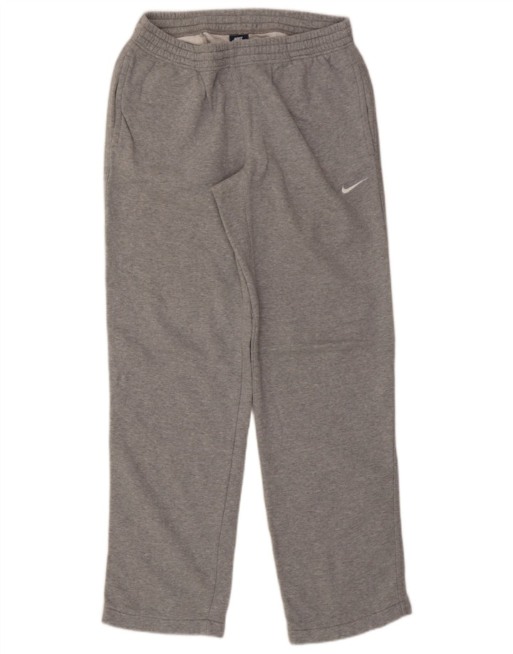 Pantaloni de trening Nike pentru bărbați, bumbac gri mediu