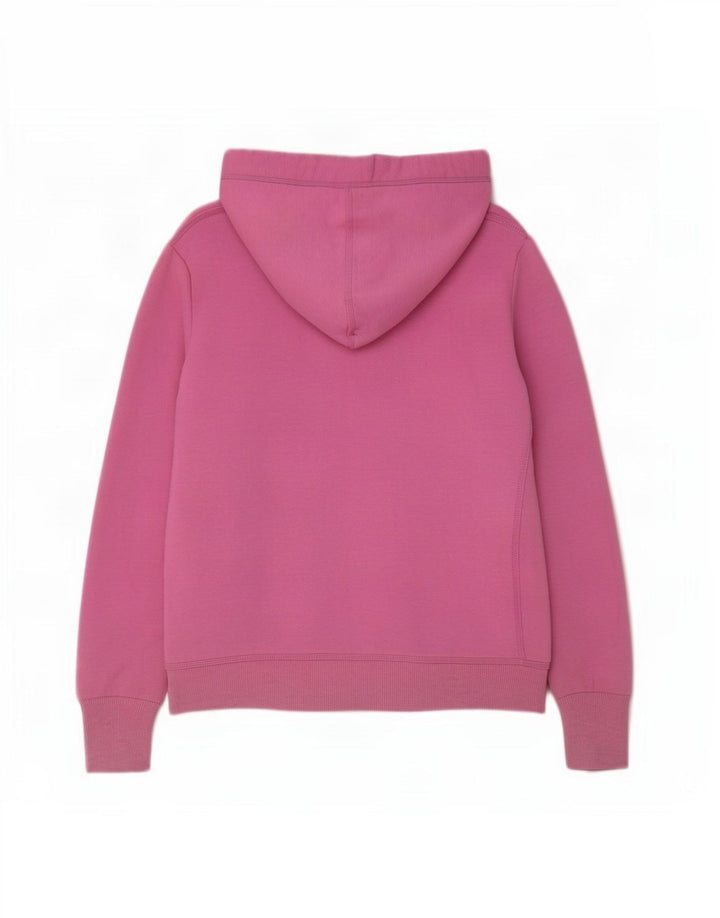 Pulover Superdry pentru femei, cu fermoar, poliester roz mediu