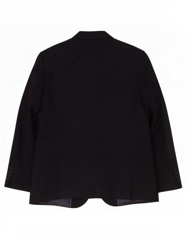 Jachetă pentru bărbați Marks & Spencer cu 2 nasturi, UK 44 XL, poliester bleumarin