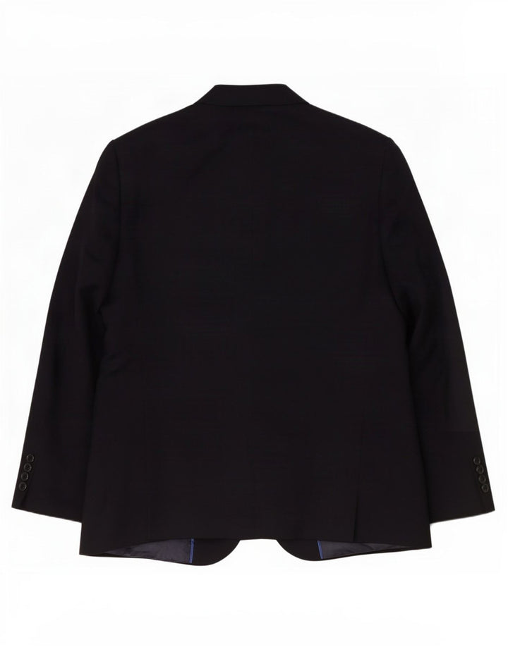 Jachetă pentru bărbați Marks & Spencer cu 2 nasturi, UK 44 XL, poliester bleumarin