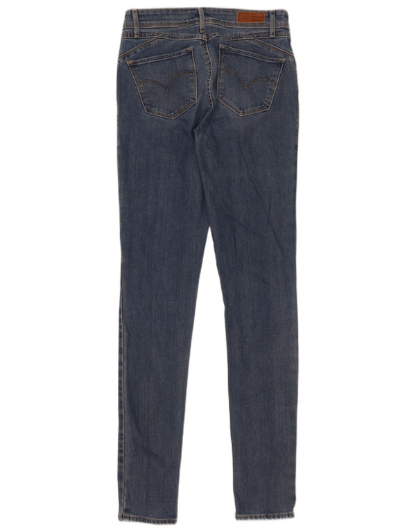 Blugi skinny pentru femei Levi's W25 L34 Bumbac albastru