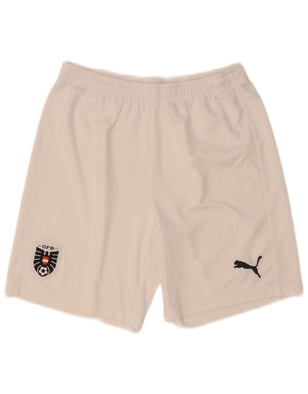 Pantaloni scurți sport Puma pentru bărbați, alb mediu