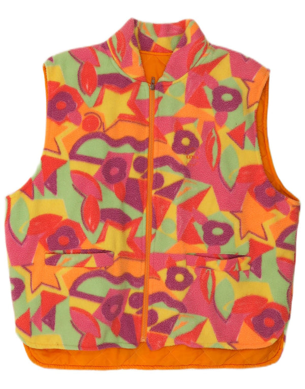 Gilet vintage pentru bărbați din lână UK 42 XL, multicolor, geometric