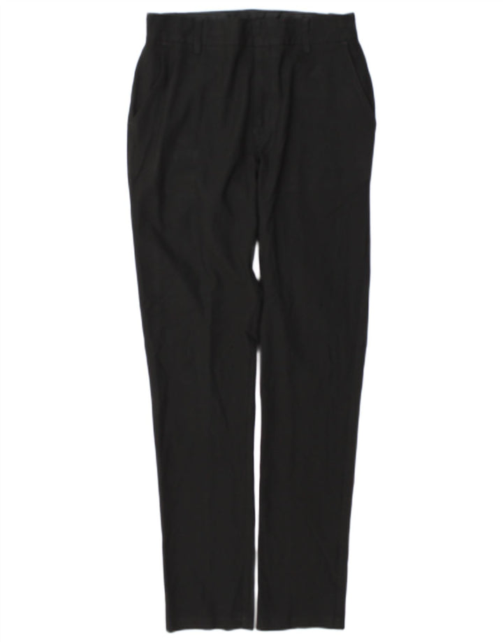 Marks & Spencer Pantaloni subțiri pentru băieți 13-14 ani L27 L29 Poliester negru