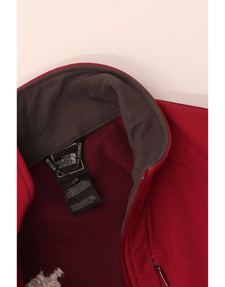 Jachetă Windbreaker pentru femei The North Face UK 16 Poliester roșu mare
